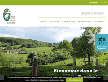 Tablet Screenshot of parc-naturel-perche.fr